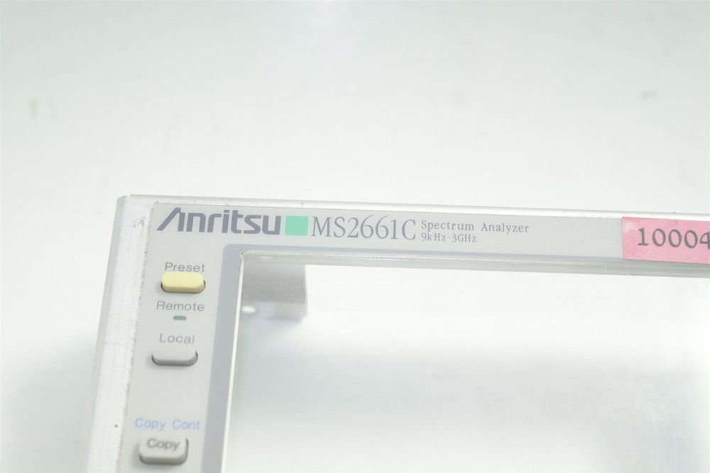 Anritsu MS2661C Spectrum Analyzer 9KHz - 3GHz Front Panel