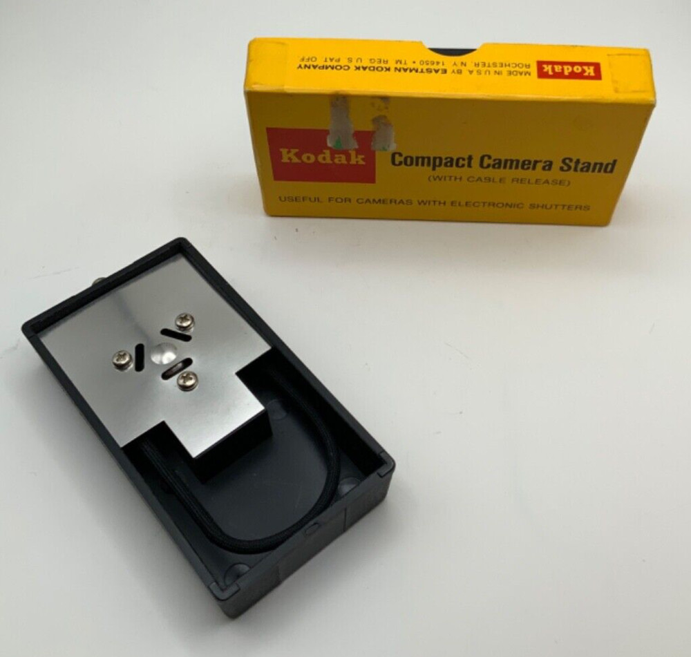 Vintage Kodak Compact Camera Stand with Cable Release Model C225 - with box