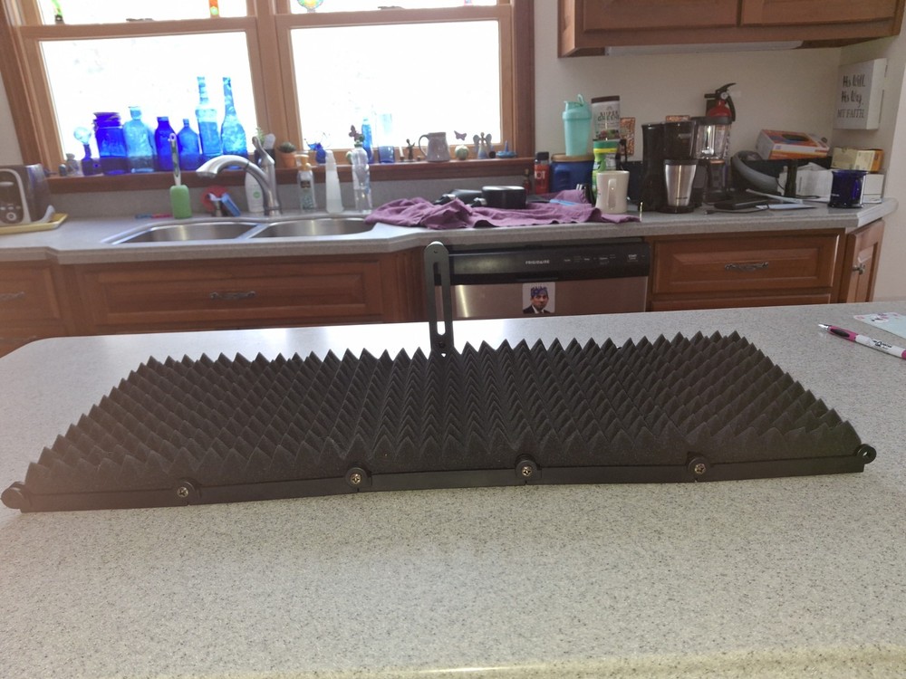 KEYNOIZ Microphone Isolation Shield Ambient Reflection Filter Studio Recording