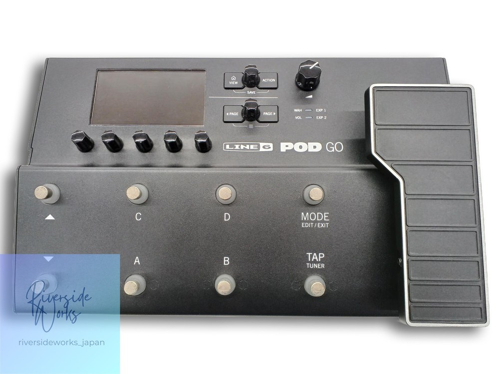 LINE6 Effects Pedal POD GO Multi-Effects Guitar Processor JP