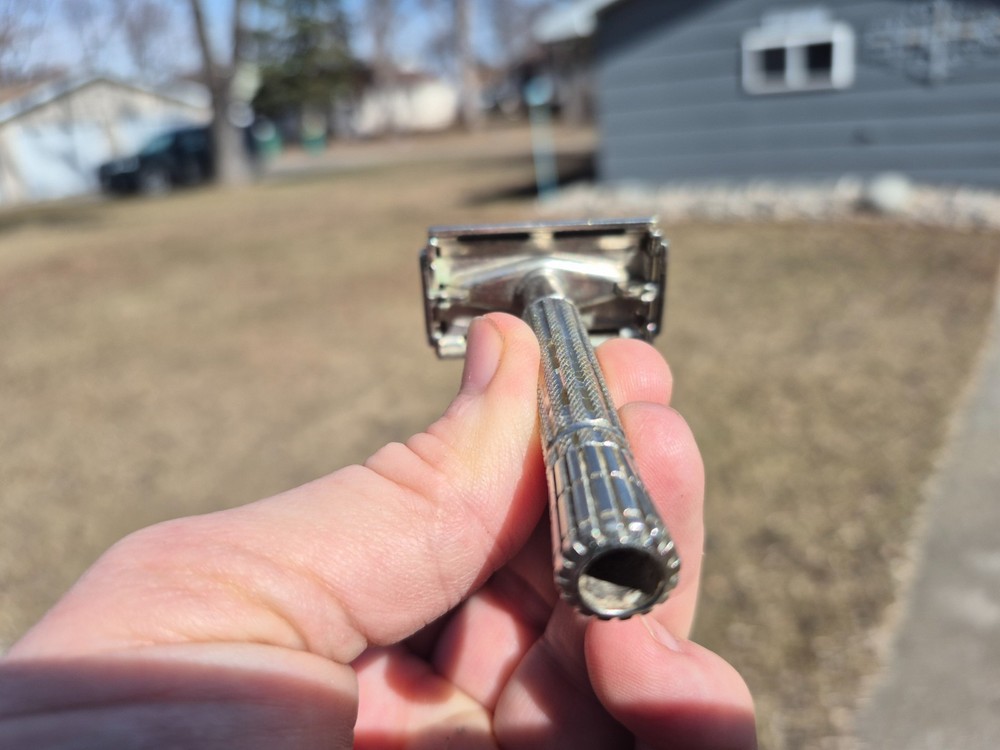 Vintage Gillette Double Edge Safety Razor
