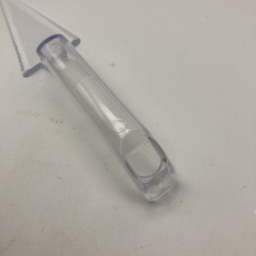 Clear 10” Restaurant Style Pie Cake Server Acrylic Kitchen Tool Serving