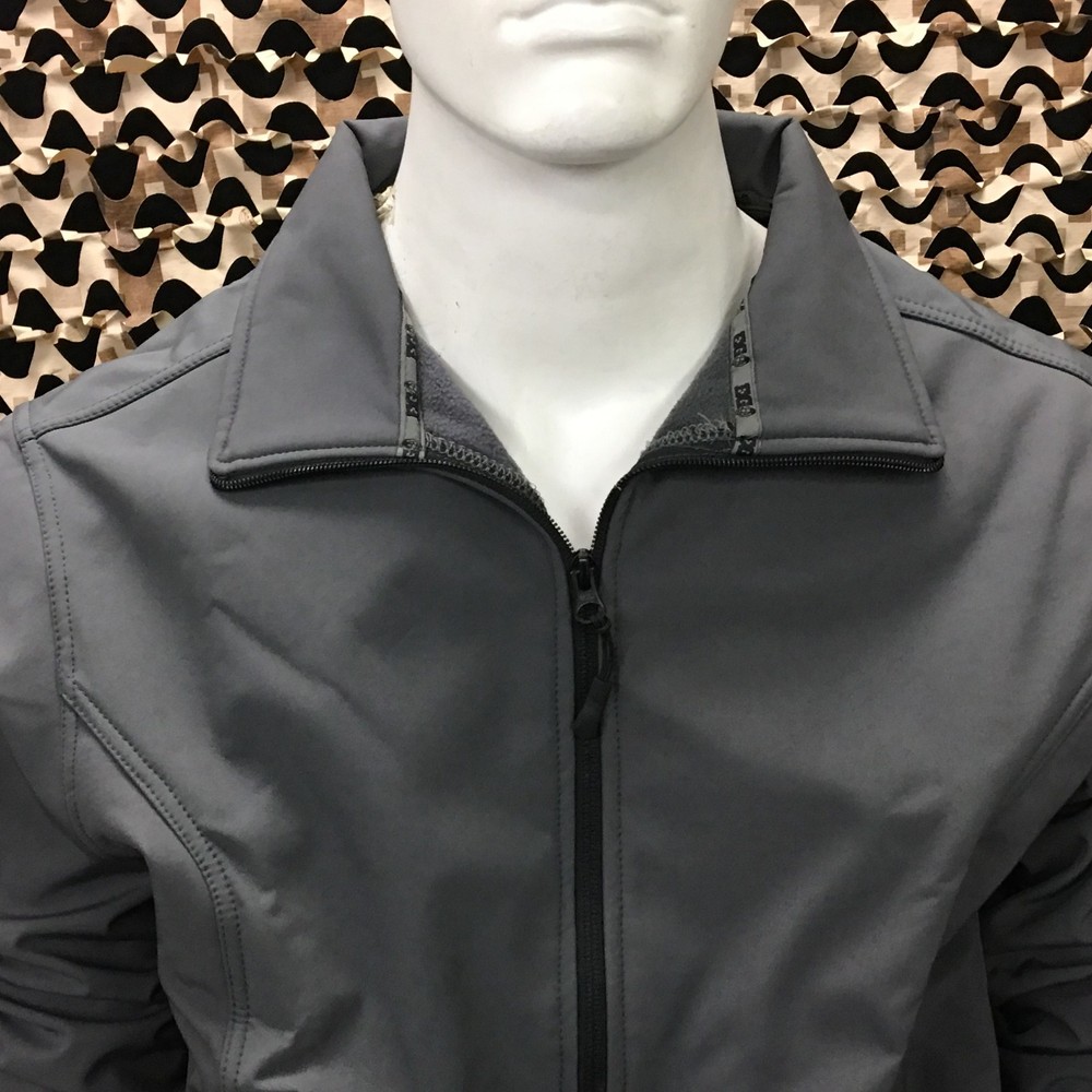 NEW Enola Gaye TechOne Windbreaker Jacket - Grey - Small