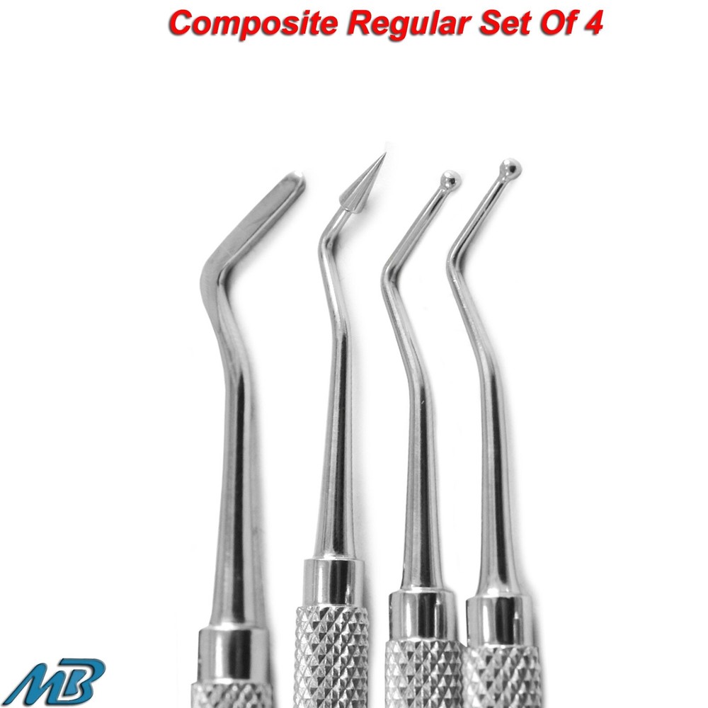 Dental Composite Filling Instruments Dentists Plugger Condenser Restorative Set