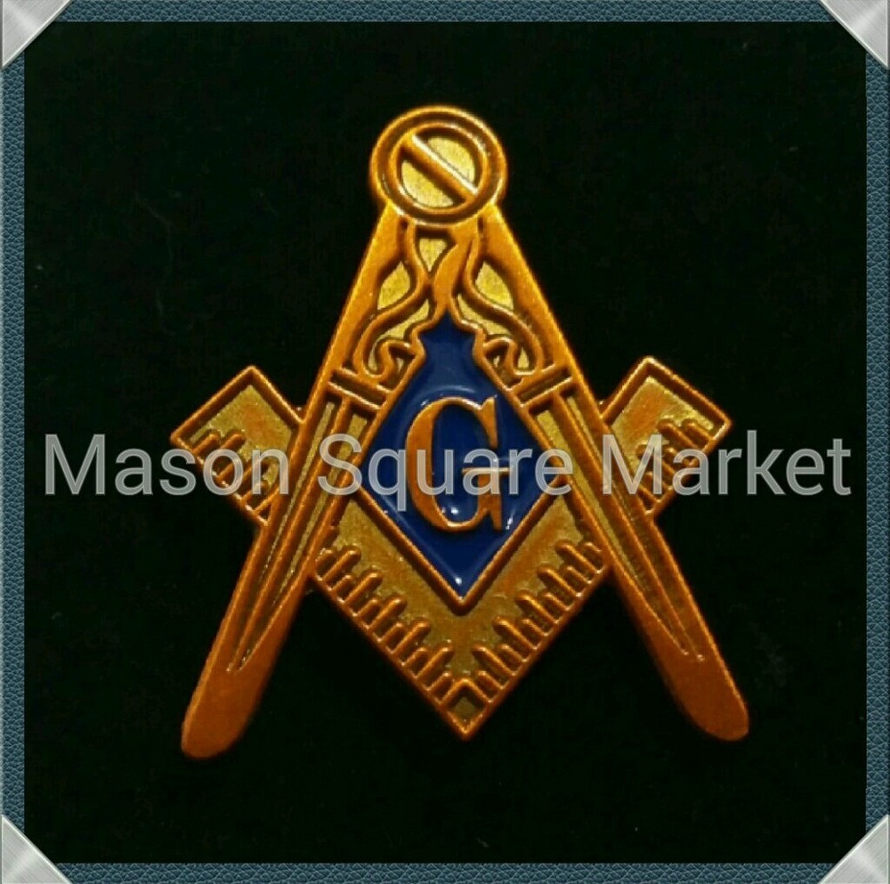 Freemason Blue Lodge Lapel Pin