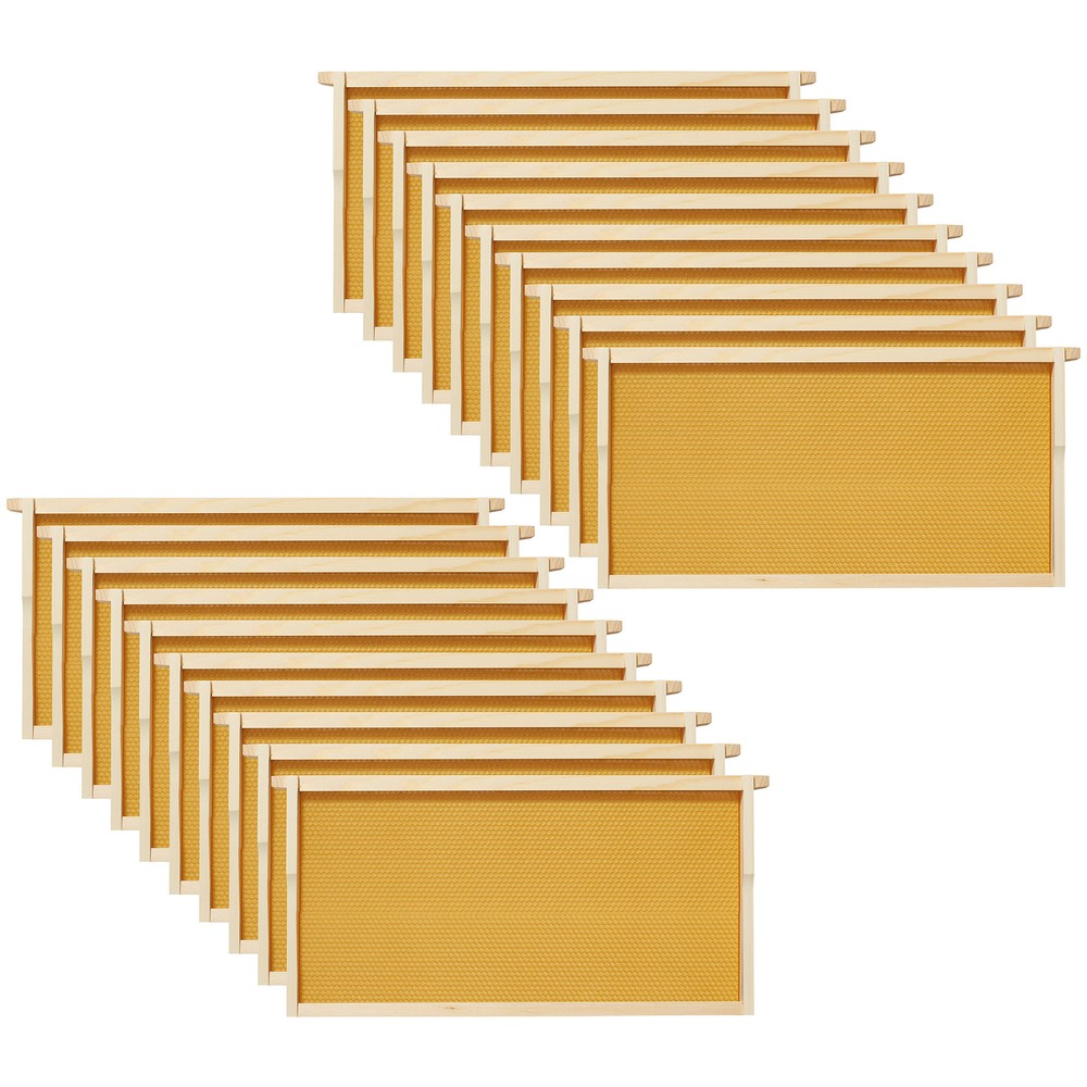 Beehive Kit Fully Assembled and Painted - 10 Frame Kit, 2 Deep, 2 Medium Supers