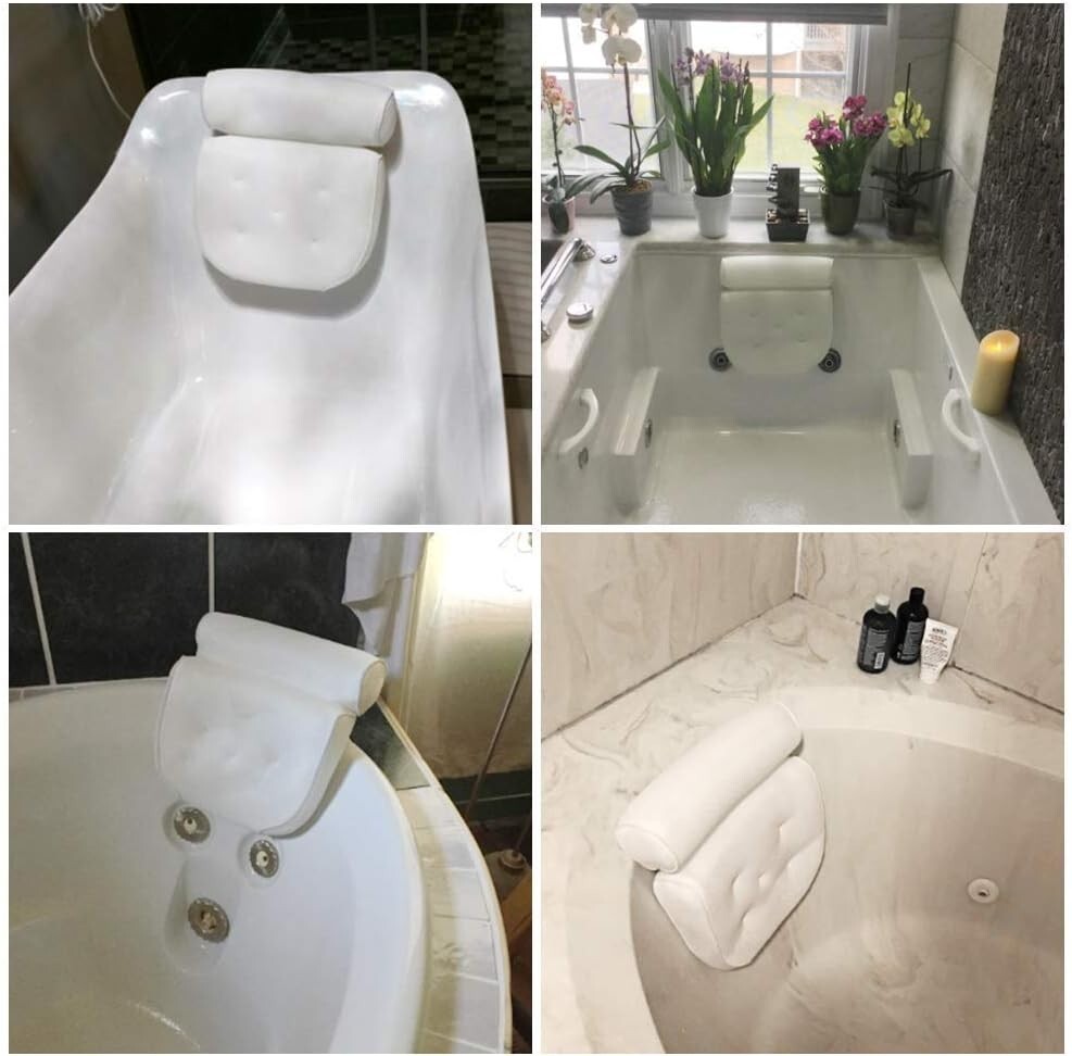 Almohada de spa para bañera