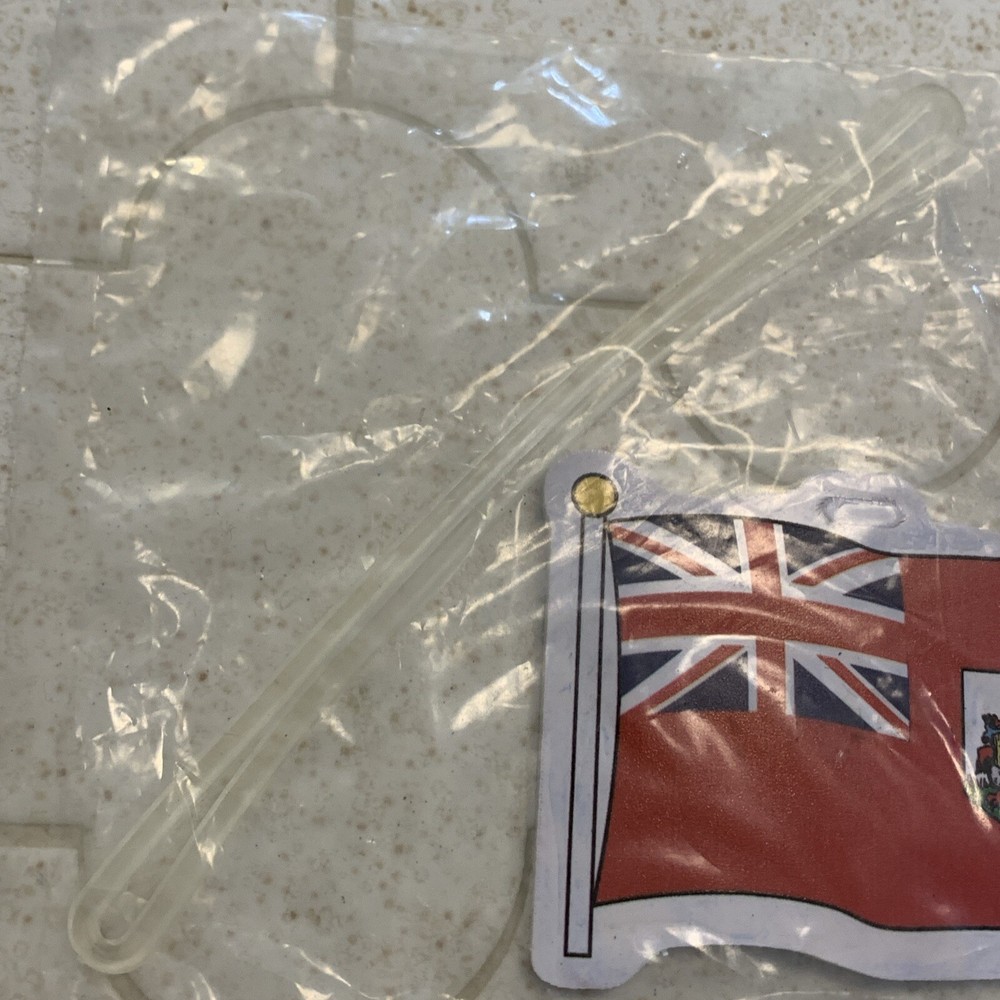 Bermuda Flag Luggage Tag Rubber