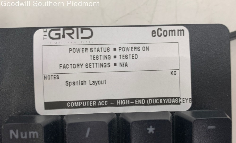 havit KB858L Wired USB Keyboard with Spanish Layout - Tested