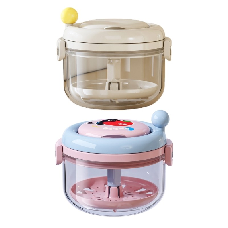 Orthodontic Gear Storage Container Manual Cleaning Function Mirror Included