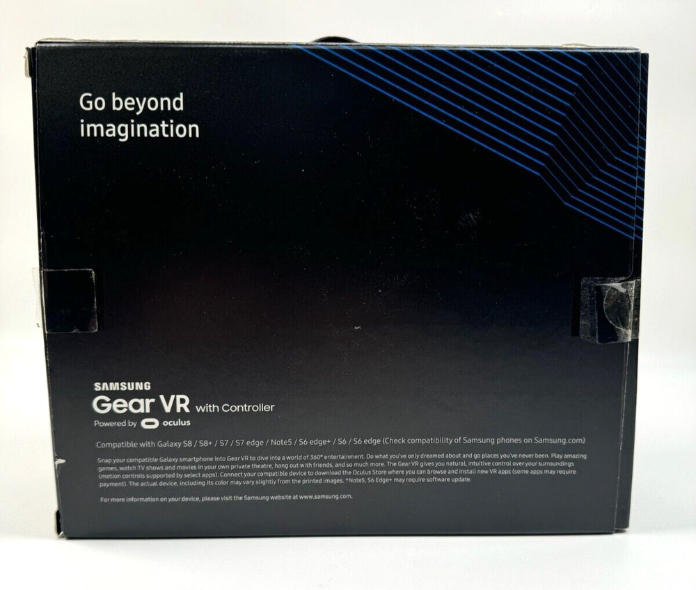 Samsung SMR324 Gear VR with Controller - Black, Virtual Reality Gaming Oculus