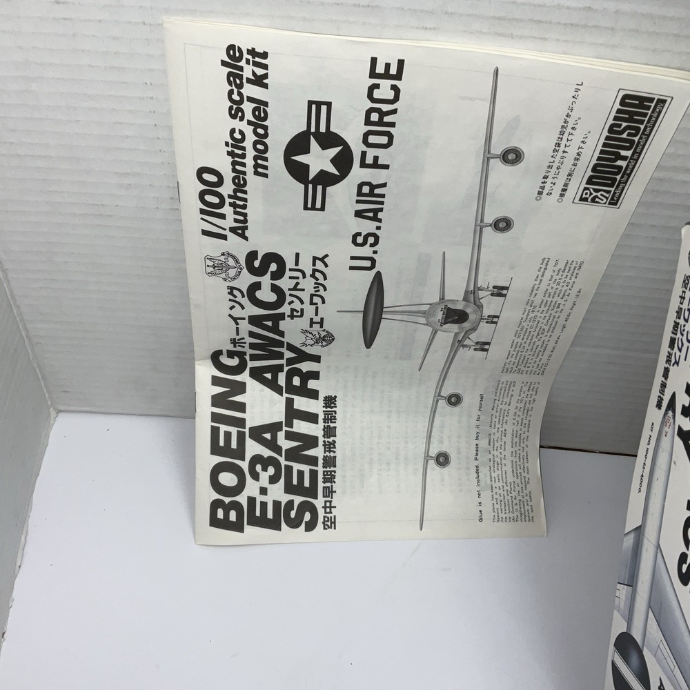 Doyusha BOEING E-3A AWACS SENTRY Model Plane