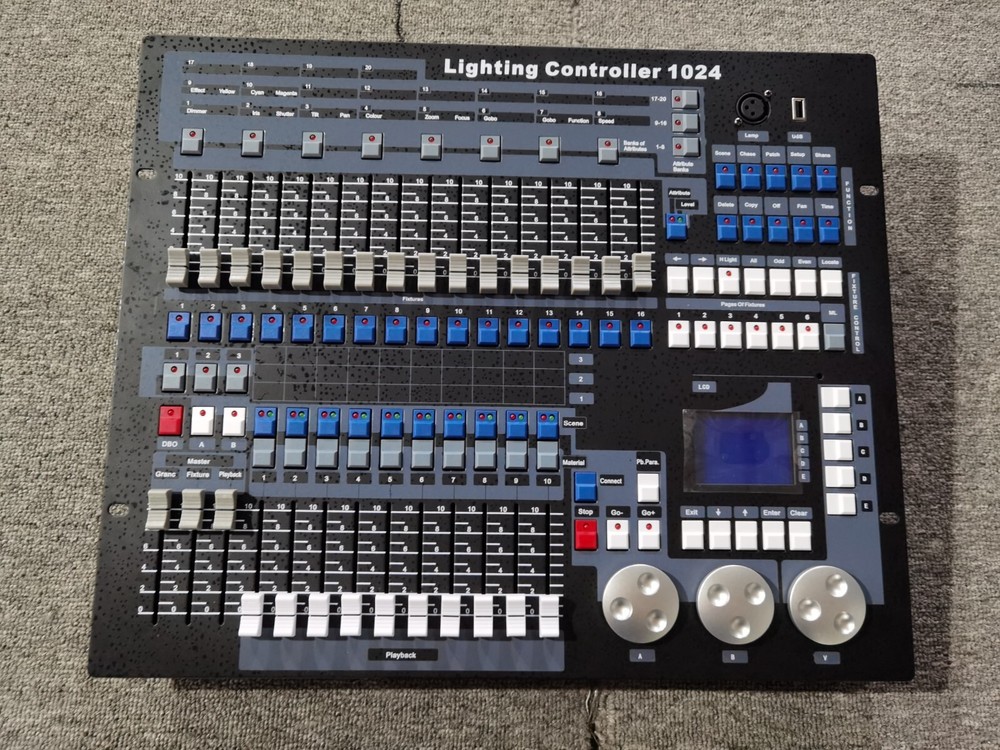 DJ light Controller 1024CH console Kingkong 1024 control W/flight case