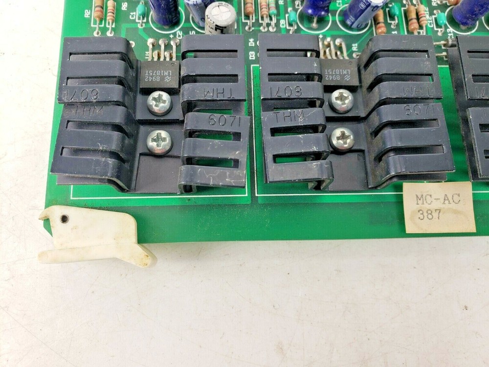 Bogen Multicom 2000 Analog Card MCAC Intercom System Used AS IS MCACB #3