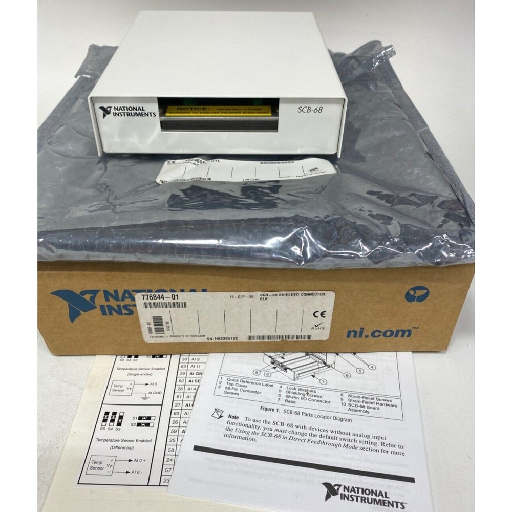 NEW National Instruments SCB68 SCB-68 FAST SHIPPING