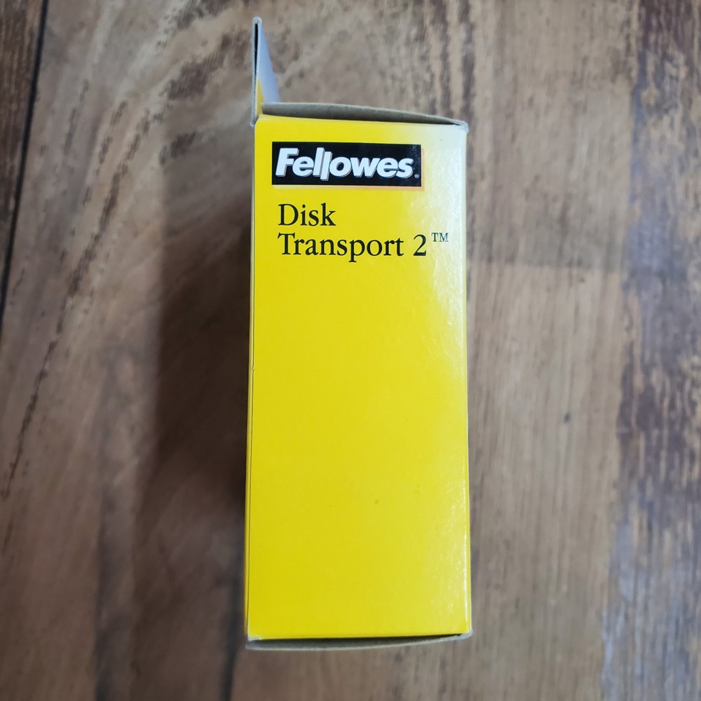 Fellowes Disk Transport 2 Partial Pack (2) Floppy Disk Holders New from 1998