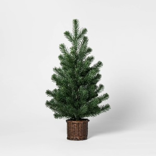 Spruce Christmas Artificial Tree Blue - Threshold™ designed with Studio McGee