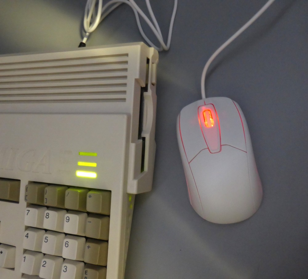 Amiga Optical Mouse - New / Optical Mouse - For All Models