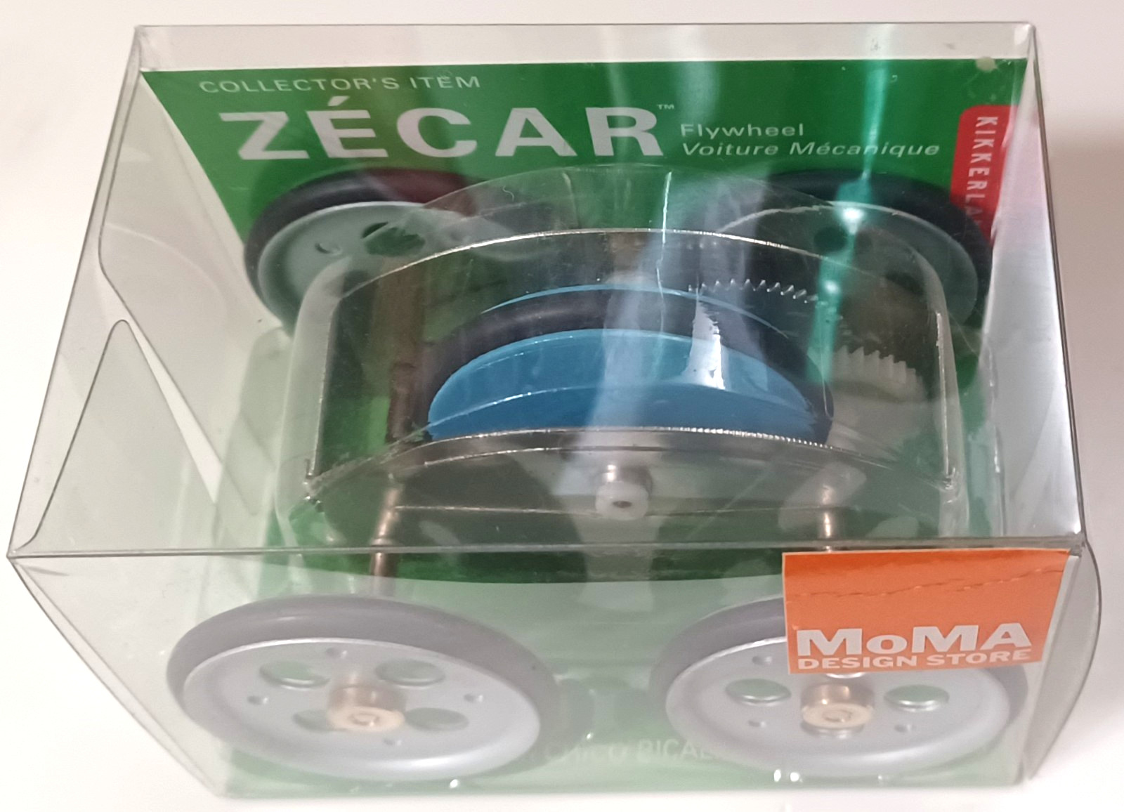 ZeCar Flywheel Car by Kikkerland MOMA Design Store New