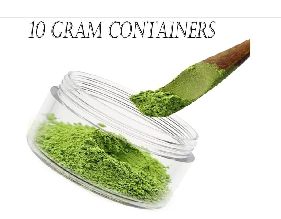 10 Gram Sample Containers, 100 Count Cosmetic Containers with Lids, Refillable,