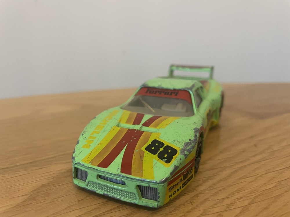 Matchbox Ferrari 512 No. 88 Green
