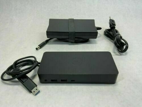 dell d6000 usb-c 3.0 docking station with 130w adapter