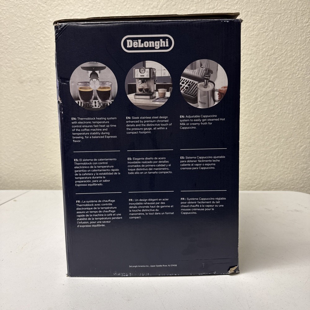 De’Longhi Classic Espresso Machine EM450M - NEW OPEN BOX