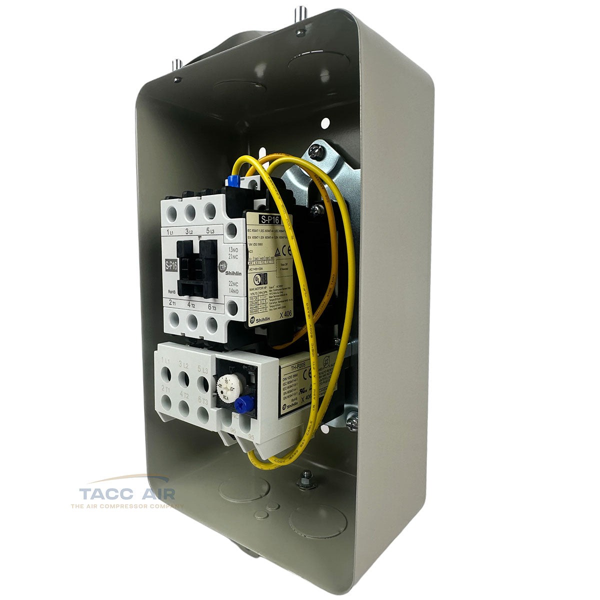 7.5 HP Three Phase Magnetic Starter Motor Control Switch Box 460 - 480 Volt 3 PH