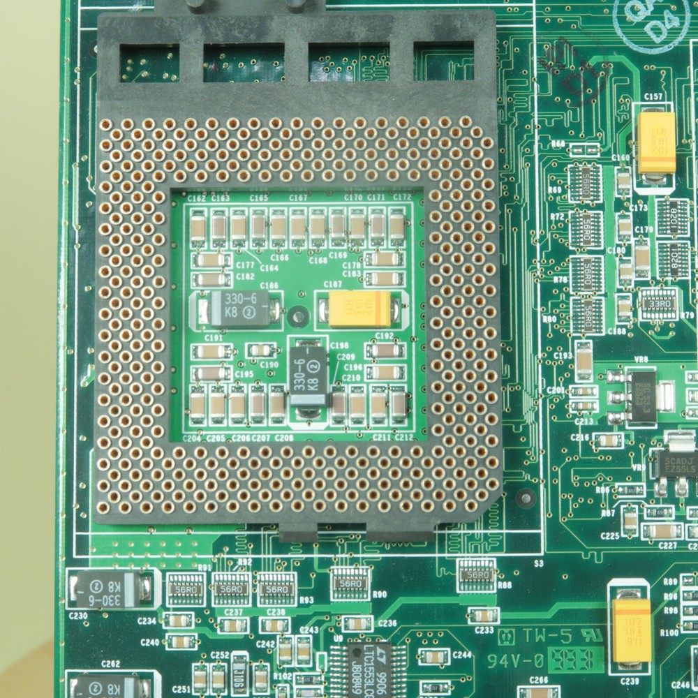 Evergreen AcceleraPCI CPU RAM Upgrade Card BIOS Socket 370 Missing Capacitor