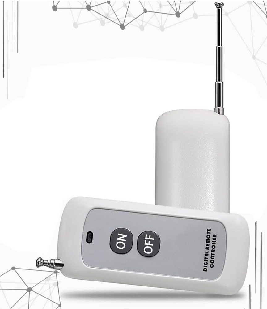 Long Range Wireless Light Switch Kitac110v/120v Rf Remote Control Switch With 40