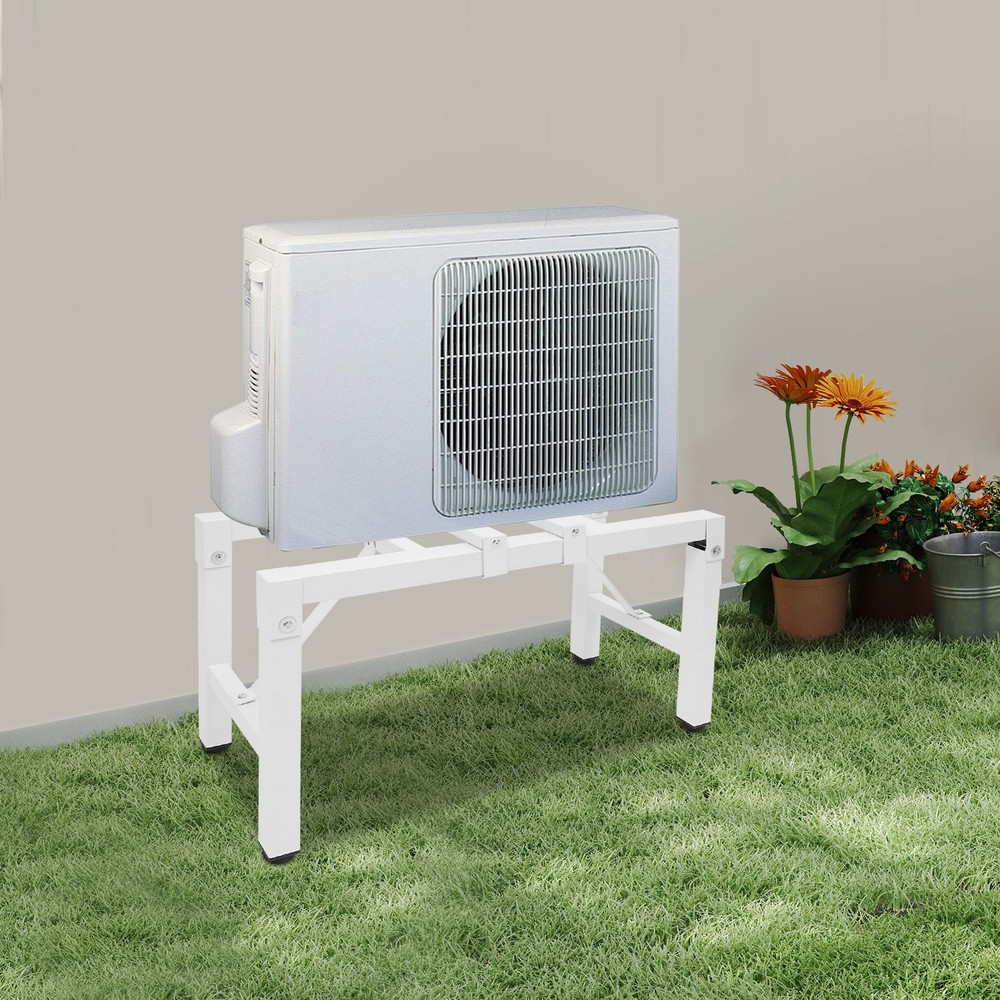 Mini Split Ground Stand Carbon Steel Air Conditioner Support Base 132 lbs Load