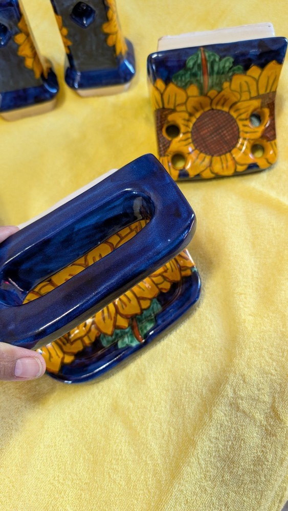 7 Piece Talavera Bathroom Set