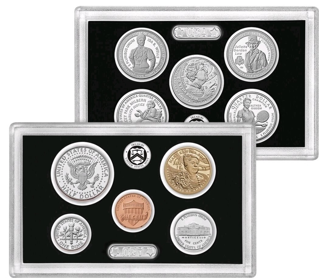 2025 Silver Proof Set 10 Coin 25RH Ultra Cameo Proof Box COA Complete W/ Penny%