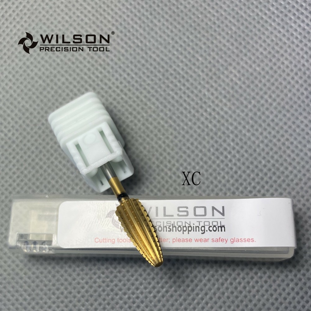 WILSON Carbide Nail Drill Bit, Typhoon Bit Tin 2-WAY