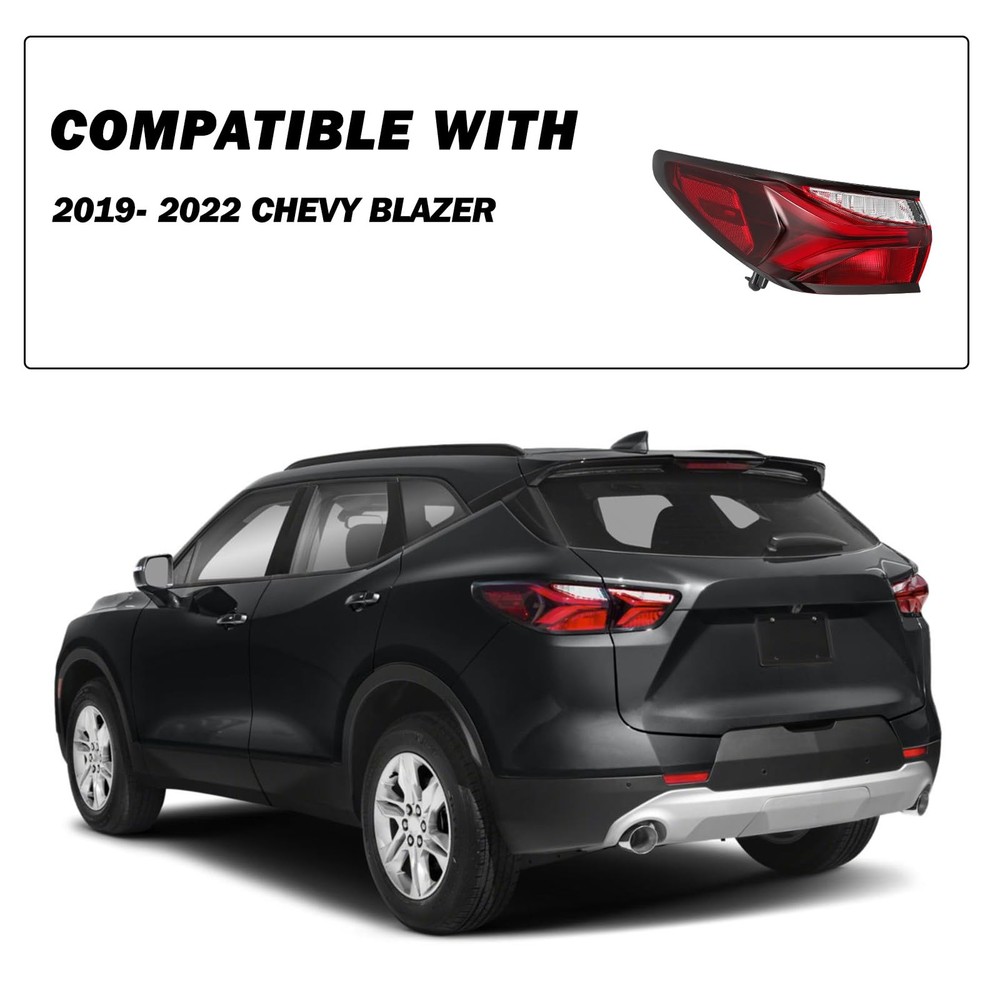2019-2022 Blazer LED Tail Light Assembly Replacement Pair LH RH
