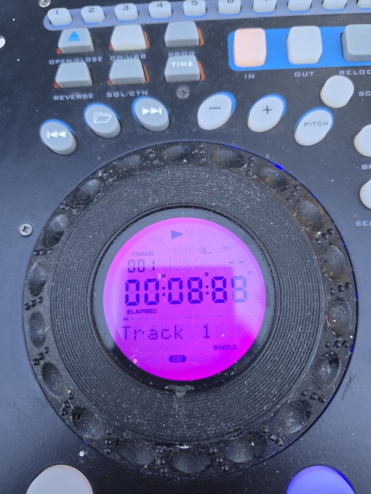 Technical Pro DMXP6 Double CD Mixer with USB, Scratch and BPM