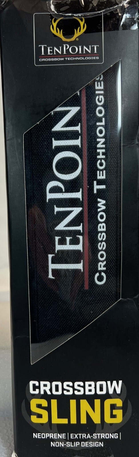 TenPoint Neoprene Crossbow Sling Black With Adjustable Shoulder Strap - HCA-004