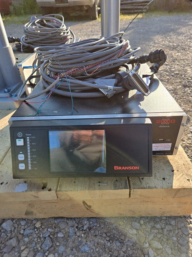 Emerson / Branson Ultrasonic Welding System Controller Model 2000xdt