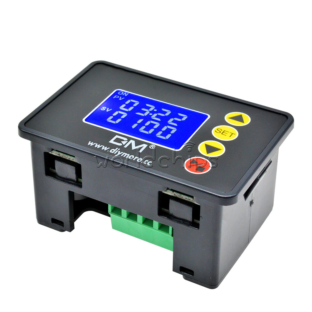 Microcomputer Time Controller Module Display DC24V 1.37"inch LCD 480W 0000~9999S