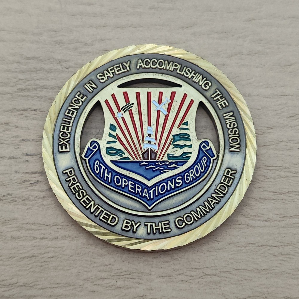 USAF 6th Operations Group Macdill AFB Florida Challenge Coin