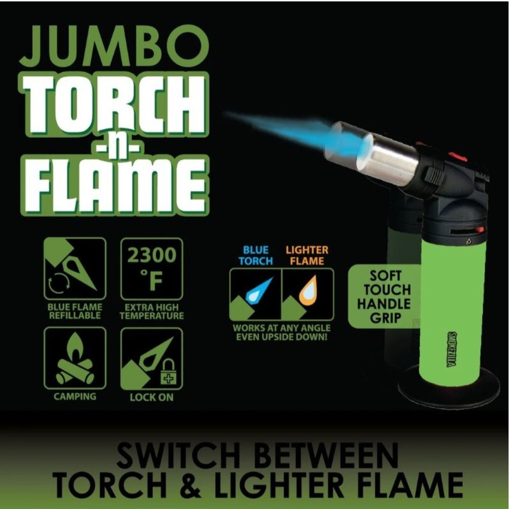 SmokeZilla Jumbo Torch 2 Flame X72