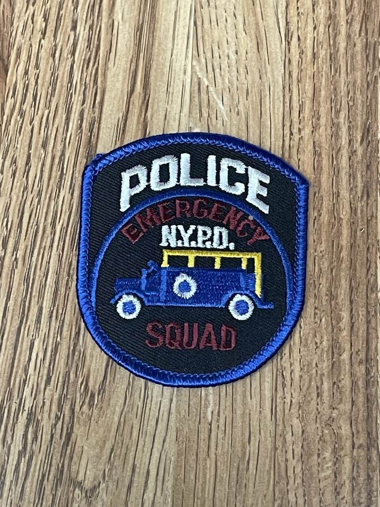 NYPD Police Emergency Squad Patch