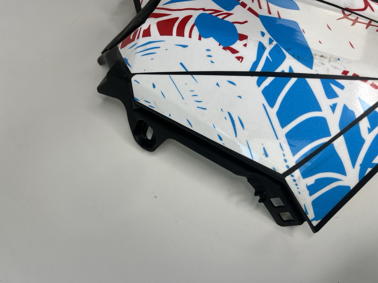 2017 POLARIS AXYS RMK 800 Black Console Plastic Cover Gas Tank 2206200