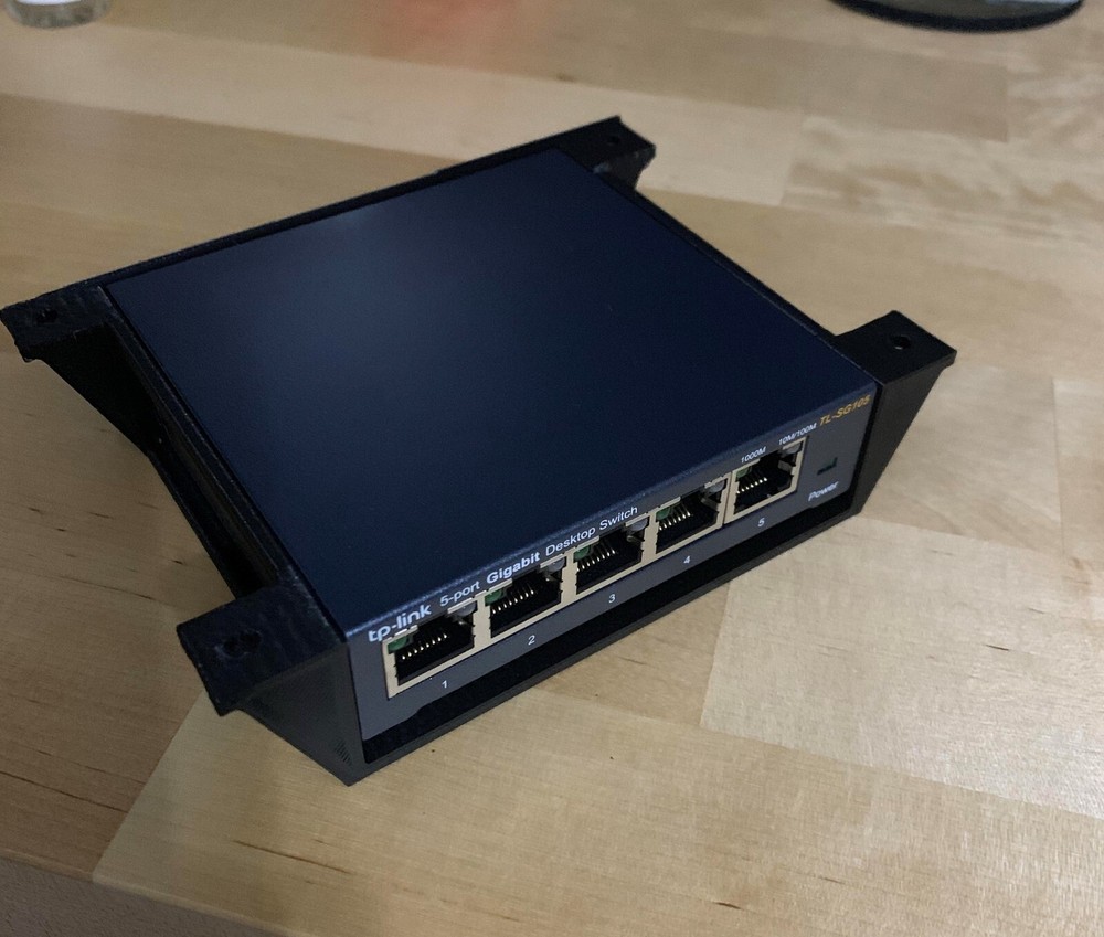 Wall Mount for TP-Link TP-SG105, SG-105S Network Switch