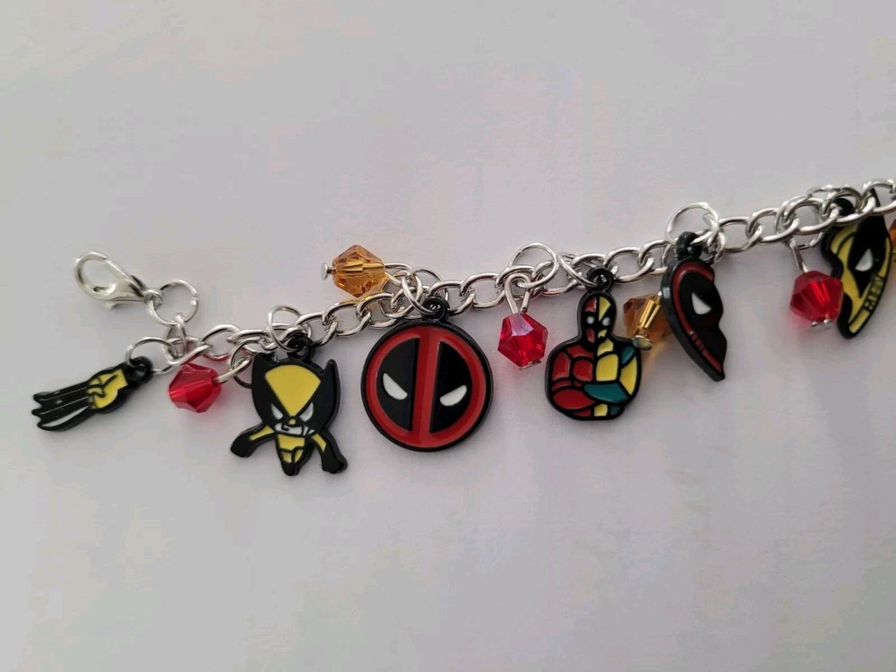 Wolverine And Deadpool (Unofficial) Charm Bracelet