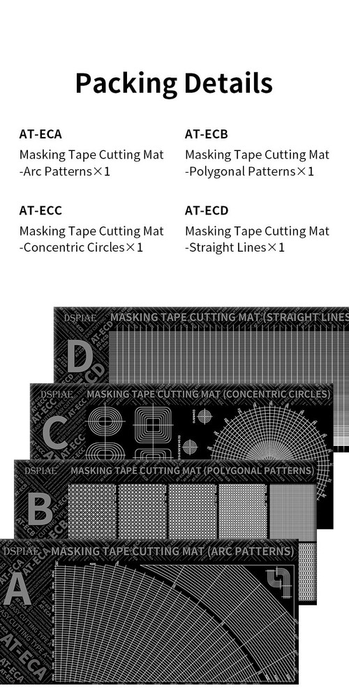 DSPIAE: Masking Tape Cutting Mats
