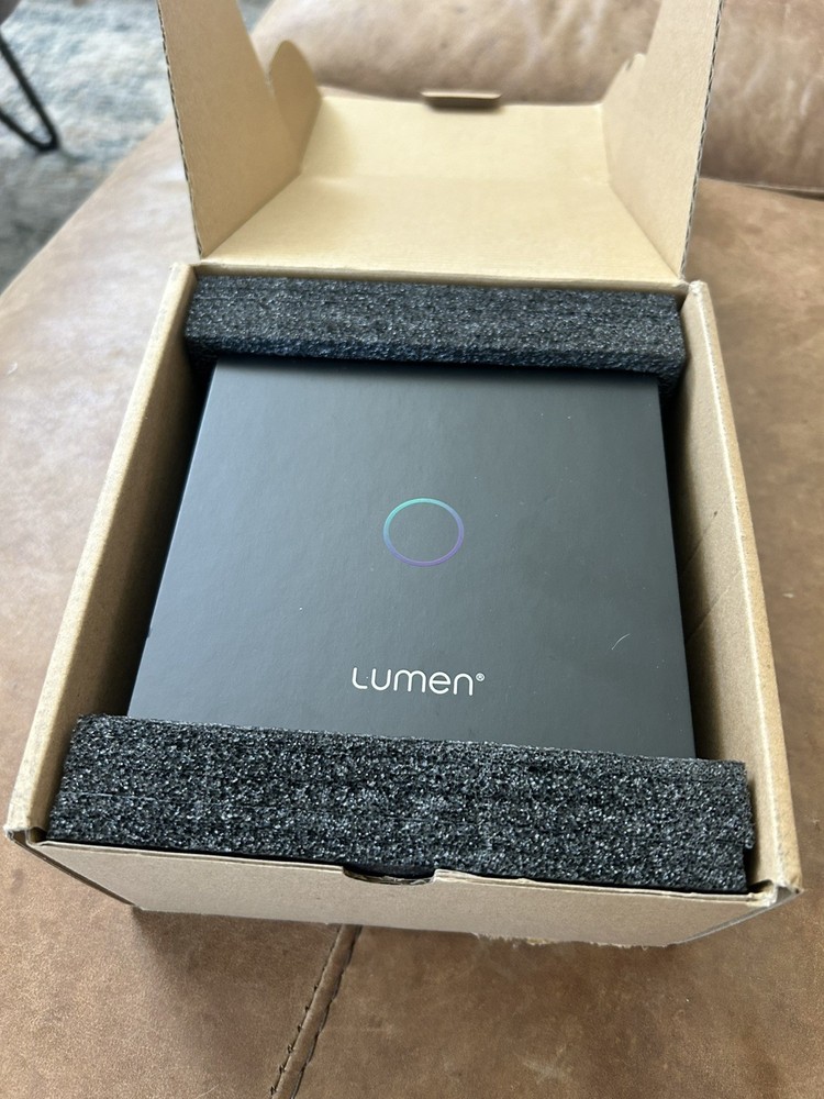 Lumen MF-V2-01 Metabolic Device Black Bluetooth USB w/ Dock, Case, Cable