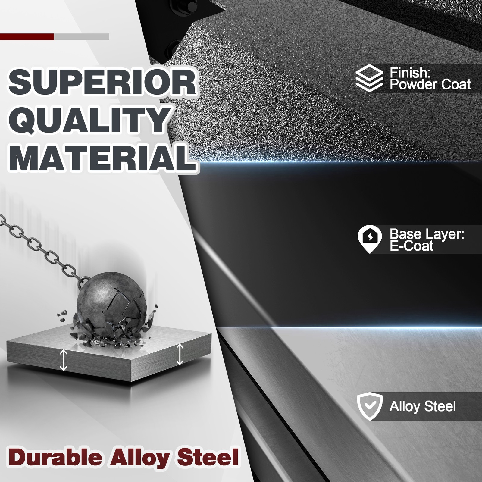 Adjustable Tailgate Spare Tire Carrier Mount Fit 2007-2018 Wrangler JK/JKU