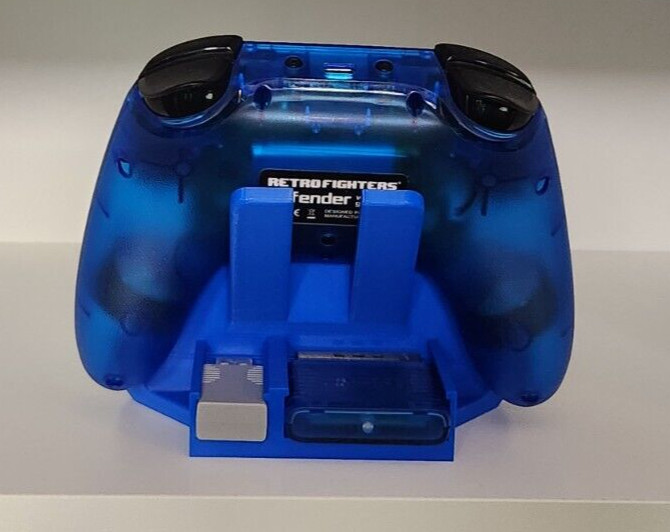 Retro Fighters Defender Next-Gen PS1, PS2, PS3 Controller Stand - 3d printed