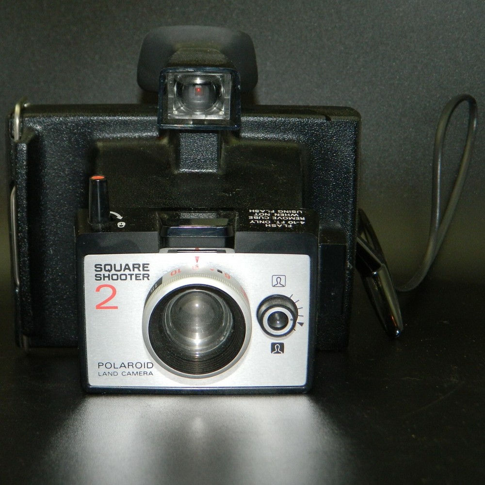 Vintage Polaroid Land Camera Square Shooter
